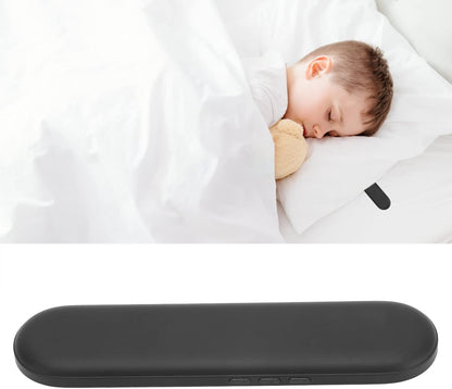 Pillow Speakers Bluetooth, Pillow Speakers, Bluetooth 5.3 Portable Bone Conduction Speaker with Timer Off Function, Mini Pillow Speaker for Adults, Children, Babies(White)