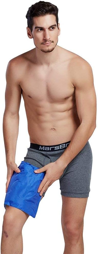 Koo-Care Large Flexible Gel Ice Pack for Injuries Reusable Hot Cold Compress - Fit for Shoulder Arm, Back, Hip, Knee, Shin, Foot Pain Relief, Swelling, Physical Therapy (L, 11" x 14") Pack of 2