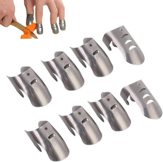Finger Guard, 8PCS Finger Protector Knife Cutting Protector Finger Nail Protector Finger Kitchen Tool Hand Guard Finger Protector