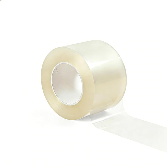 Clear Window Weather Sealing Tape, 2 Inch x 33 Feet, Transparent Draft Stopper for Home Winterizing and Insulation, No Residue
