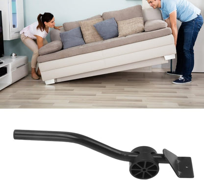 Black Iron Furniture Lifter Portable Practical Durable Moving Helper Convenient Heavy Duty Transport Tool Household Use