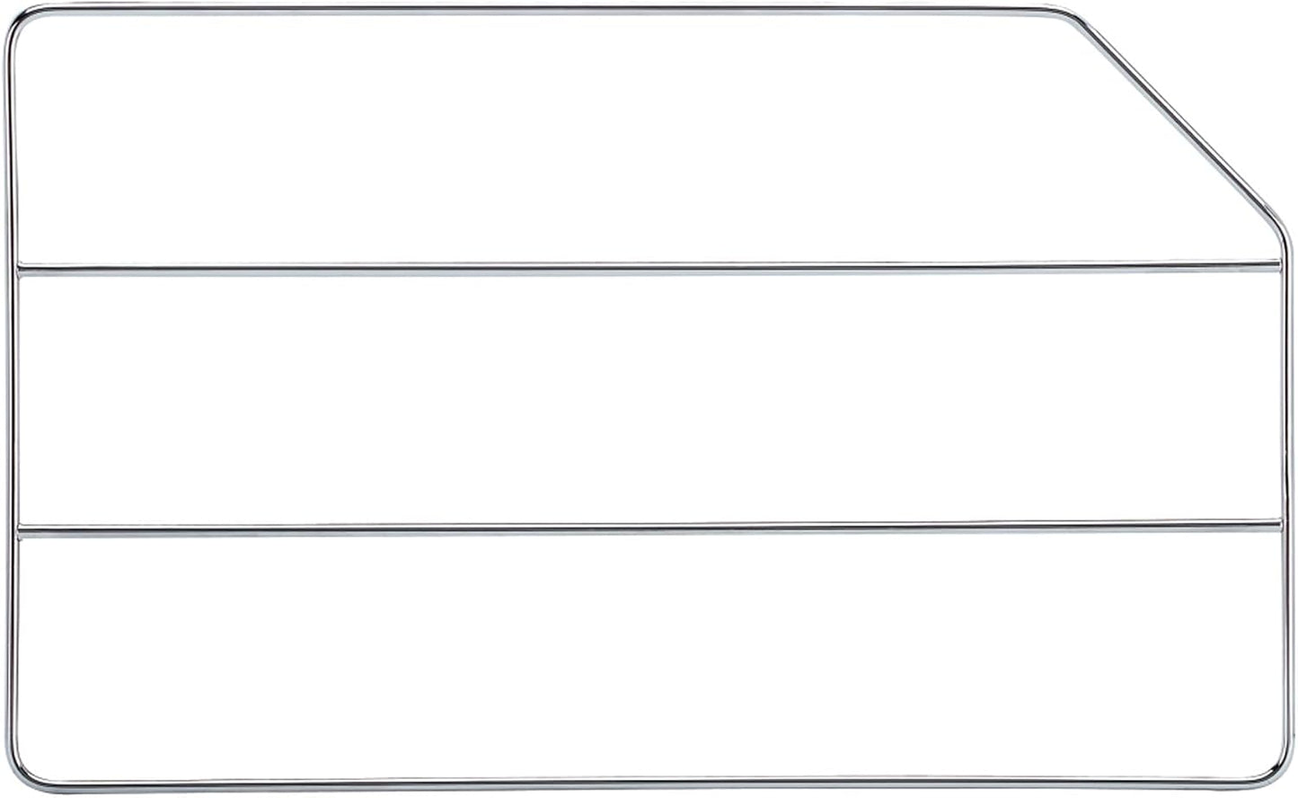 Rev-A-Shelf 12" Bakeware and Tray Divider for Wall/Base Cabinets, Chrome | Baking & Cookie Sheet Organizer, Min Opening Width of 3", 597-12CR-2-1