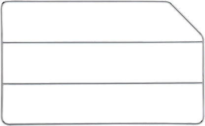 Rev-A-Shelf 12" Bakeware and Tray Divider for Wall/Base Cabinets, Chrome | Baking & Cookie Sheet Organizer, Min Opening Width of 3", 597-12CR-2-1