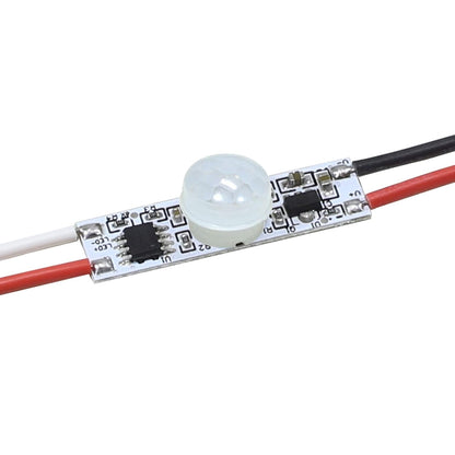 Motion Sensor Switch, DC 3.7v to 24V 4A PIR Motion Sensor for LED Lights, Mini Infrared Sensor Switch That can be Built into The Light bar or Box (3 Pieces 1037）, 3pieces 1037