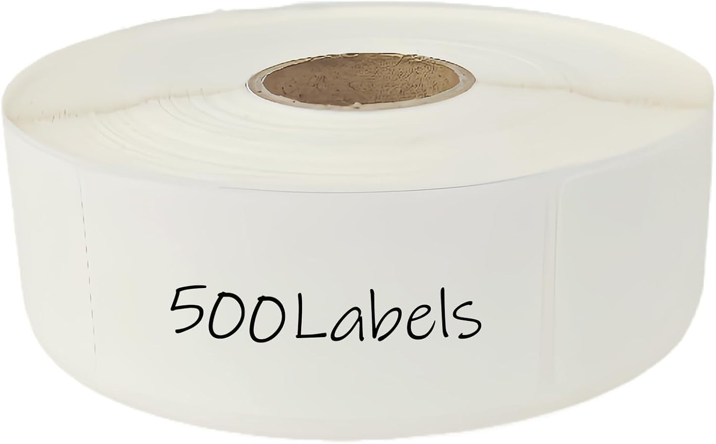 500 Pack Blank Removable Freezer Labels Food Labels for Containers, Pantry Organization Waterproof, Write-On Freezer Labels for Kitchen, Restaurant & Grocery （1 * 2 Inch）