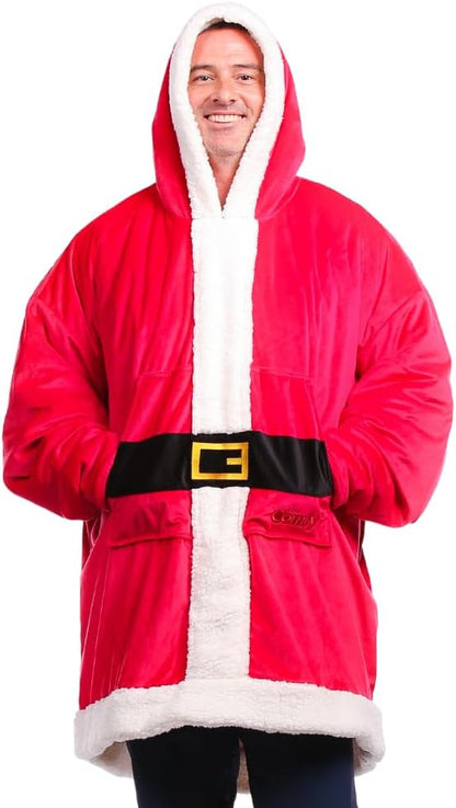 THE COMFY Original | Shark Tank | Patented | Sherpa Wearable Blanket Hoodie