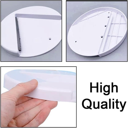 Jar Opener,Undermount Lid Gripper Tool Easily Grip and Unscrew Multi-Sized Jars, Bottles and Containers - Perfect for Seniors & Weak or Arthritic Hands