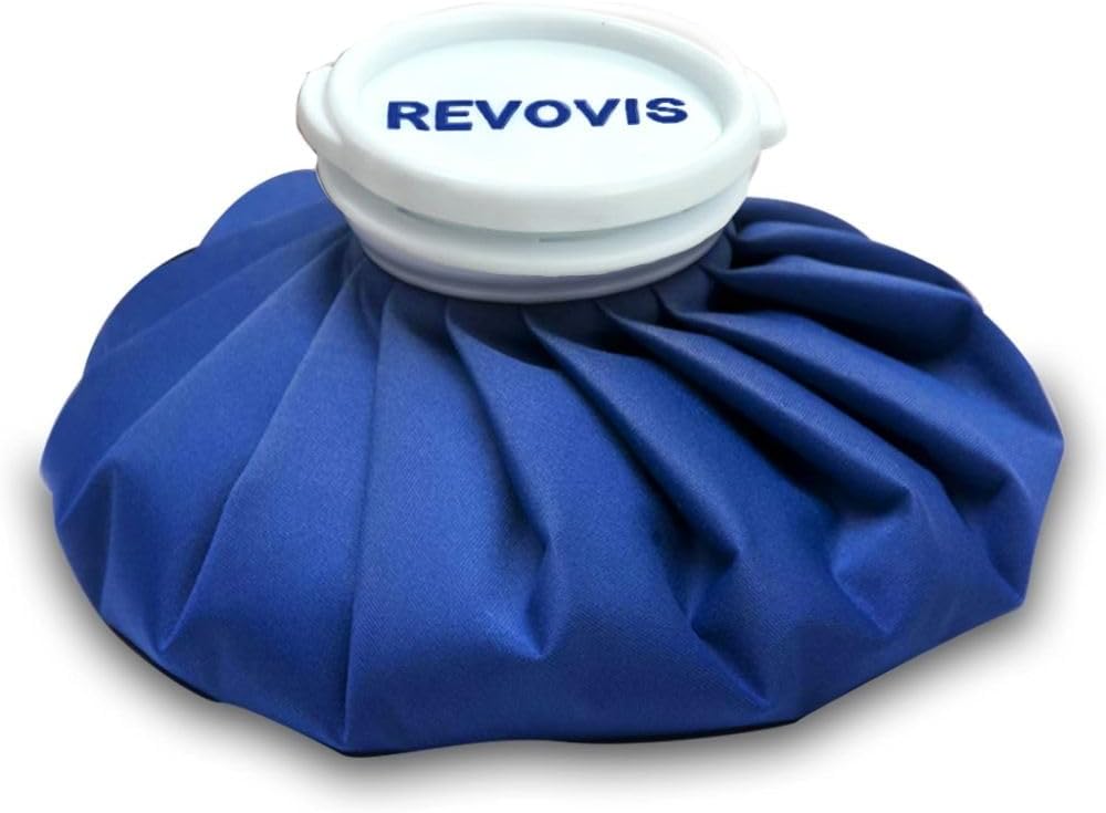 Ice Cold Pack Reusable Ice Bags Hot Water Bag for Injuries, Hot & Cold Therapy and Pain Relief with Elastic Breathable Support Wrap, 4-Pack, 3 Sizes (6"/9"/11") For Hot Therapy is 60℃ (4 IN 1)