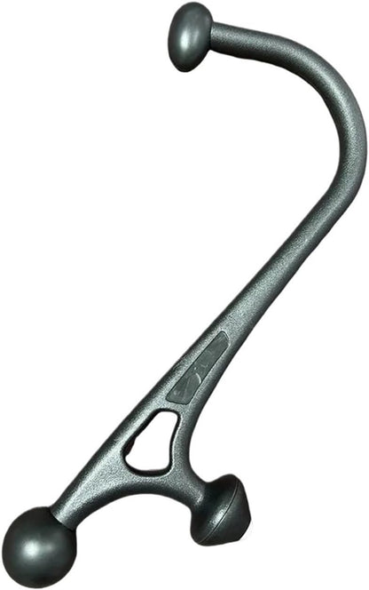 Handheld Trigger Point, Back, Shoulder, Neck Muscle Compression Massage Hammer, Portable Massager(Green)