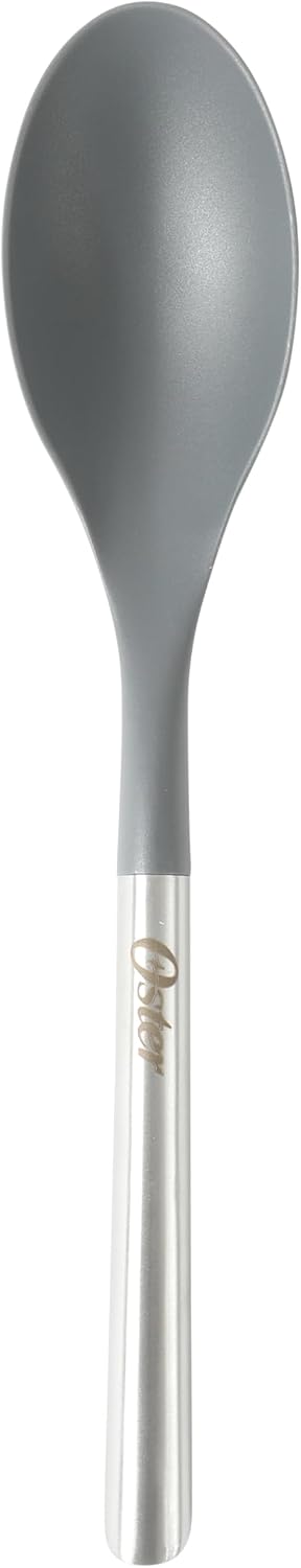 Oster Chadswyck 8” Can Opener, Stainless Steel Manual Can Opener with Soft Grip Handles, Smooth Edge Cutting, Dishwasher Safe