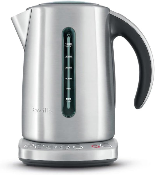 Breville BKE820XL IQ Kettle Water Heater, Brushed Stainless Steel | Precisely heat water and maintain the temperature with this electric kettle featuring a Keep Warm button | 7 cup capacity