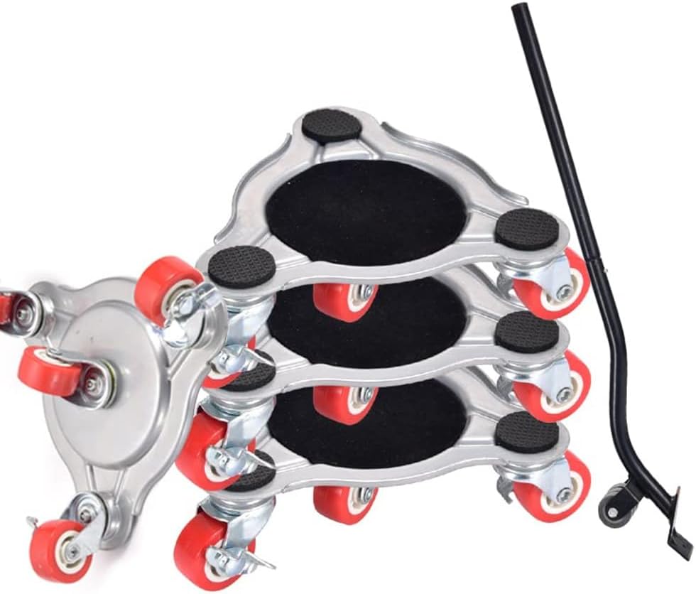 Furniture Movers with Wheels, Furniture Lifter Tool, 360° Rotation Wheels Furniture Dolly, Heavy Duty Furniture Lifters for Heavy Furniture, Refrigerator, Sofa, Cabinet