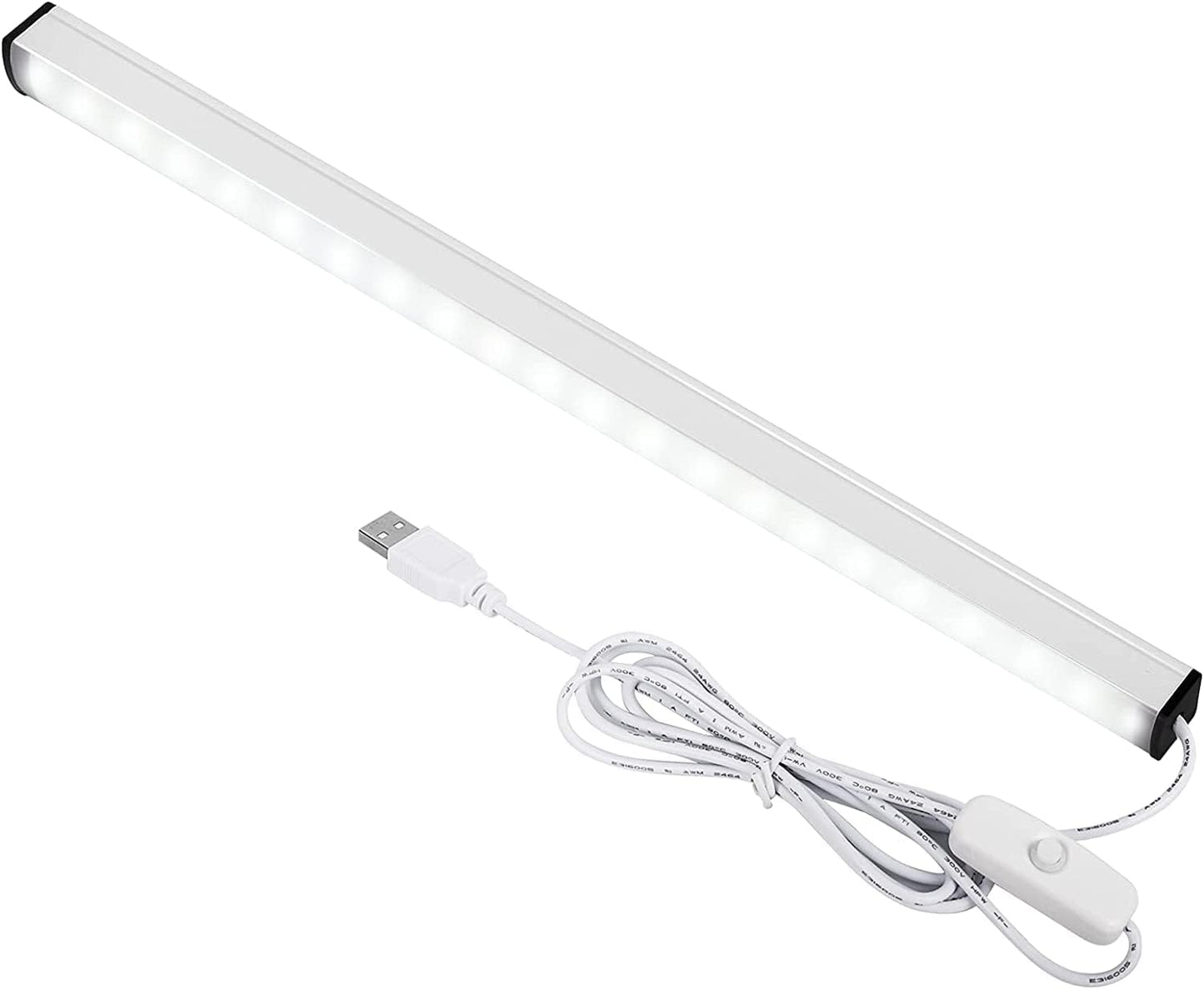 ASOKO Motion Sensor Dimmable Led Under Cabinet Light, 12" Cool White | ASOKO Motion Sensor Dimmable Led Under Cabinet Light, 12" Plug in Cool White 6000K Bar for Kitchen Counter Closet