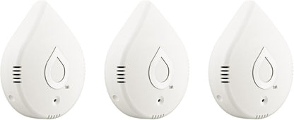Moen 920-005 Flo Smart Water Leak Detector, White, 3-Pack