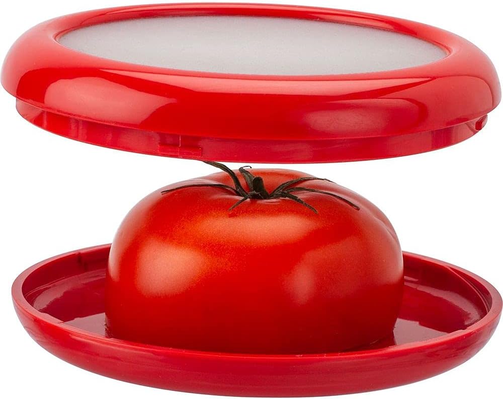 Joie Fresh Stretch Pod Onion Storage Container, Silicone Food Saver, Keeps Leftover Produce Flavorful and Firm in Fridge, Reusable Kitchen Gadget, Dishwasher Safe, BPA-Free
