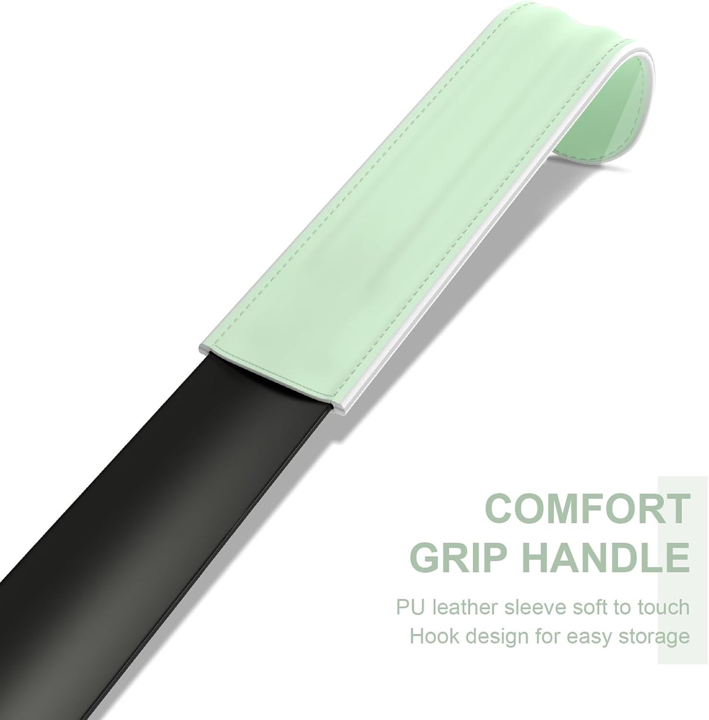 16.5 Inch Long Handle Shoe Horn for Seniors Men Women Kids, Metal Shoe Horns for Boots