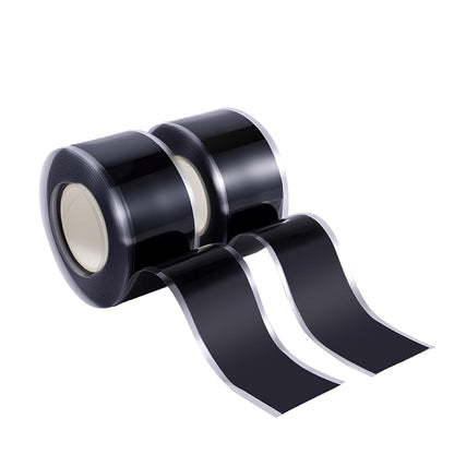 Self Fusing Silicone Tape 2 Rolls Flex Seal Tape 1 Inch x 10 Feet | Waterproof Hose Repair Tape, Silicone Rubber for Plumbing, Pipe Leak Seal, Rescue Tape, Outdoor Coax And Tool Fixation