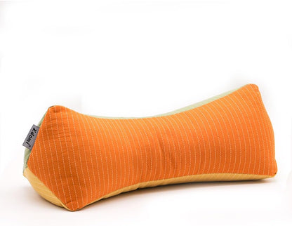 Buckwheat Cervical Neck Roll Pillow, Adjustable Firm Support for Neck Pain Relief, 15.7x6 Inch Buckwheat Hull Pillow for Back Side Sleepers