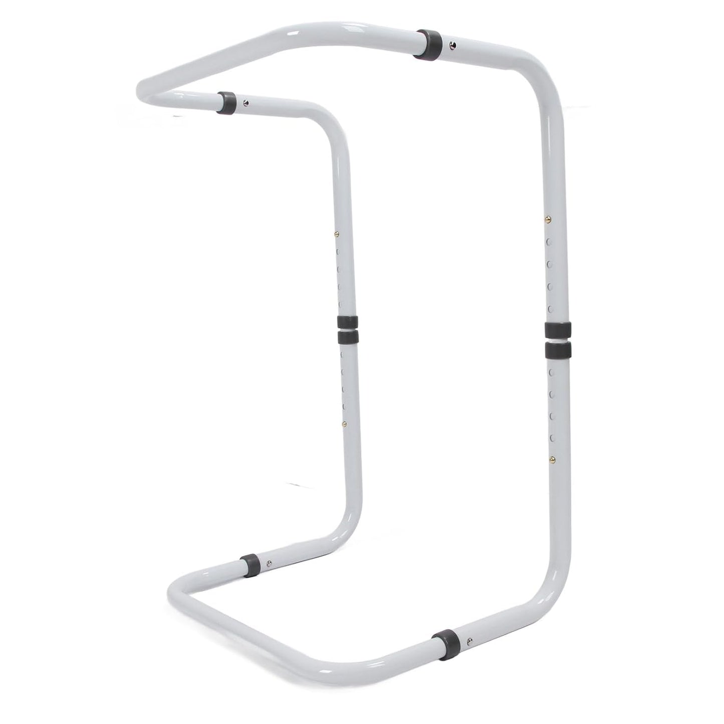 Blanket Lifter for Feet, Adjustable Bed Cradle with 4 Clips, Height Adjustable from 25 to 33 Inch, Aluminum Alloy Foot Tent Blanket Support for Surgery Recovery and Arthritis Relie