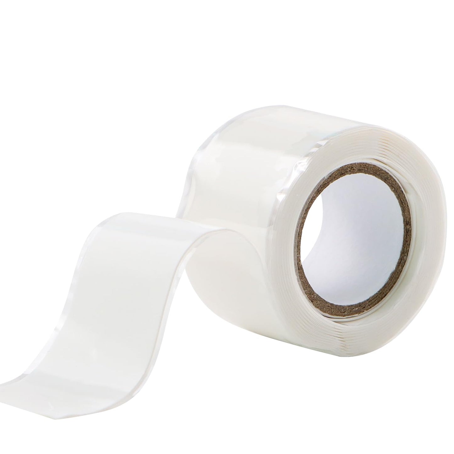 Self Fusing Silicone Tape 1''x16.4 FT Waterproof Self-Amalgamating Repair Tape for Plumbing, Hose, Pipeline & Electrical Cable Winding Emergency Leak Seal for Hot Cold Pipes (0.5mm Thickness)