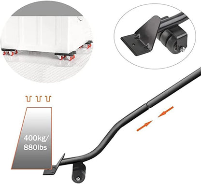 Furniture Movers with Wheels, Furniture Lifter Tool, 360° Rotation Wheels Furniture Dolly, Heavy Duty Furniture Lifters for Heavy Furniture, Refrigerator, Sofa, Cabinet