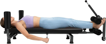 Back Stretch Decompression Bench Inversion Table for Home Workout | 330 lbs Capacity, Back Decompression, Home Gym Use