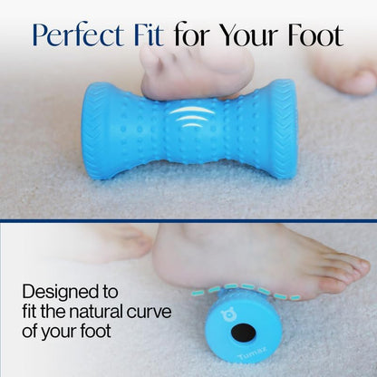 Tumaz Foot Roller & Massage Ball 3-in-1 Set | Foot Roller, Spiky & Lacrosse Balls | Ergonomic Design | Deep Tissue Massage | Foot Relaxation & Recovery