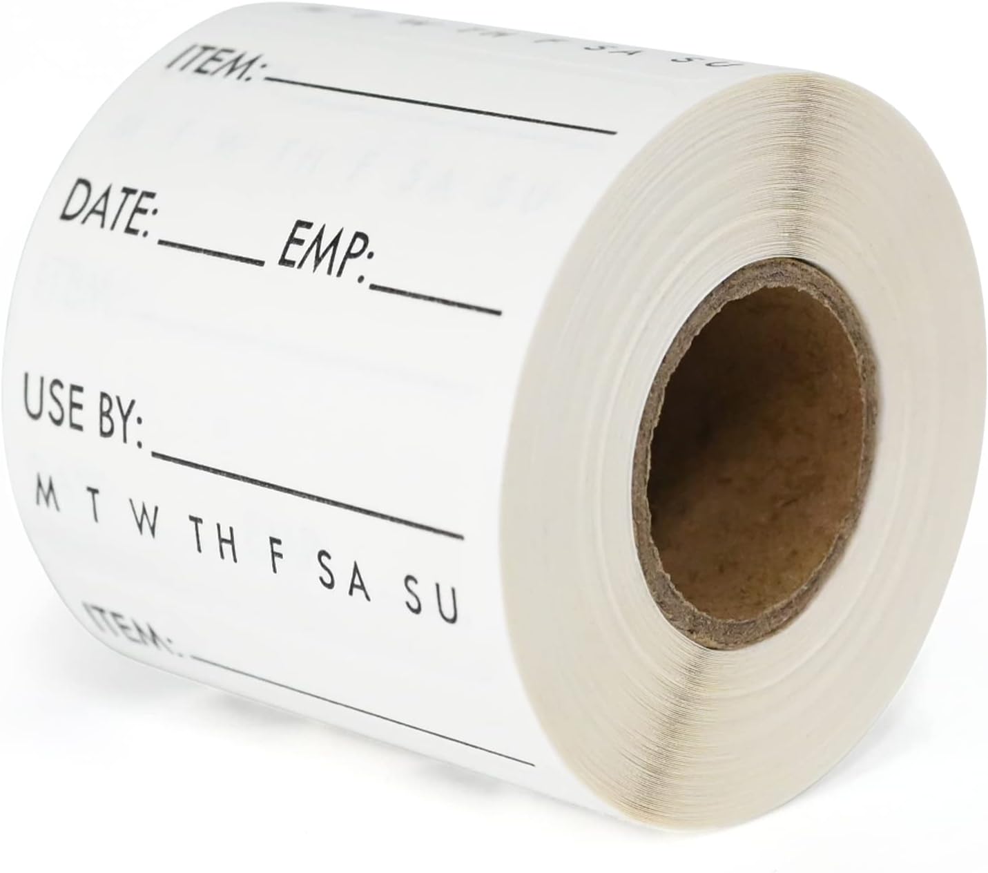 L LIKED 250 Dissolvable Labels 2"x 2" Use By Food Rotation Storage Label