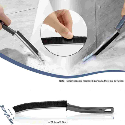 Crevice Cleaning Brushes (White) Deep Clean Set for Kitchen, Appliances, Grout, and Narrow Spaces - Small Detail Scrub Brush for Tile