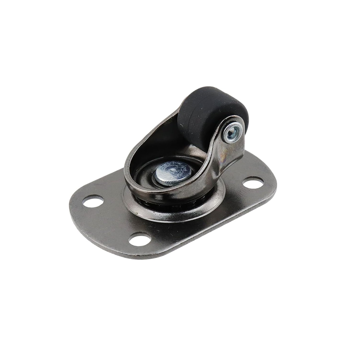 Semetall 4PCS Swivel Caster Wheels Square Cup Furniture Castors (Bronze) | 150kg Load Capacity, with Screws for Piano Feet, Sofa, Table, 1.02 Inch (26mm) Wheels