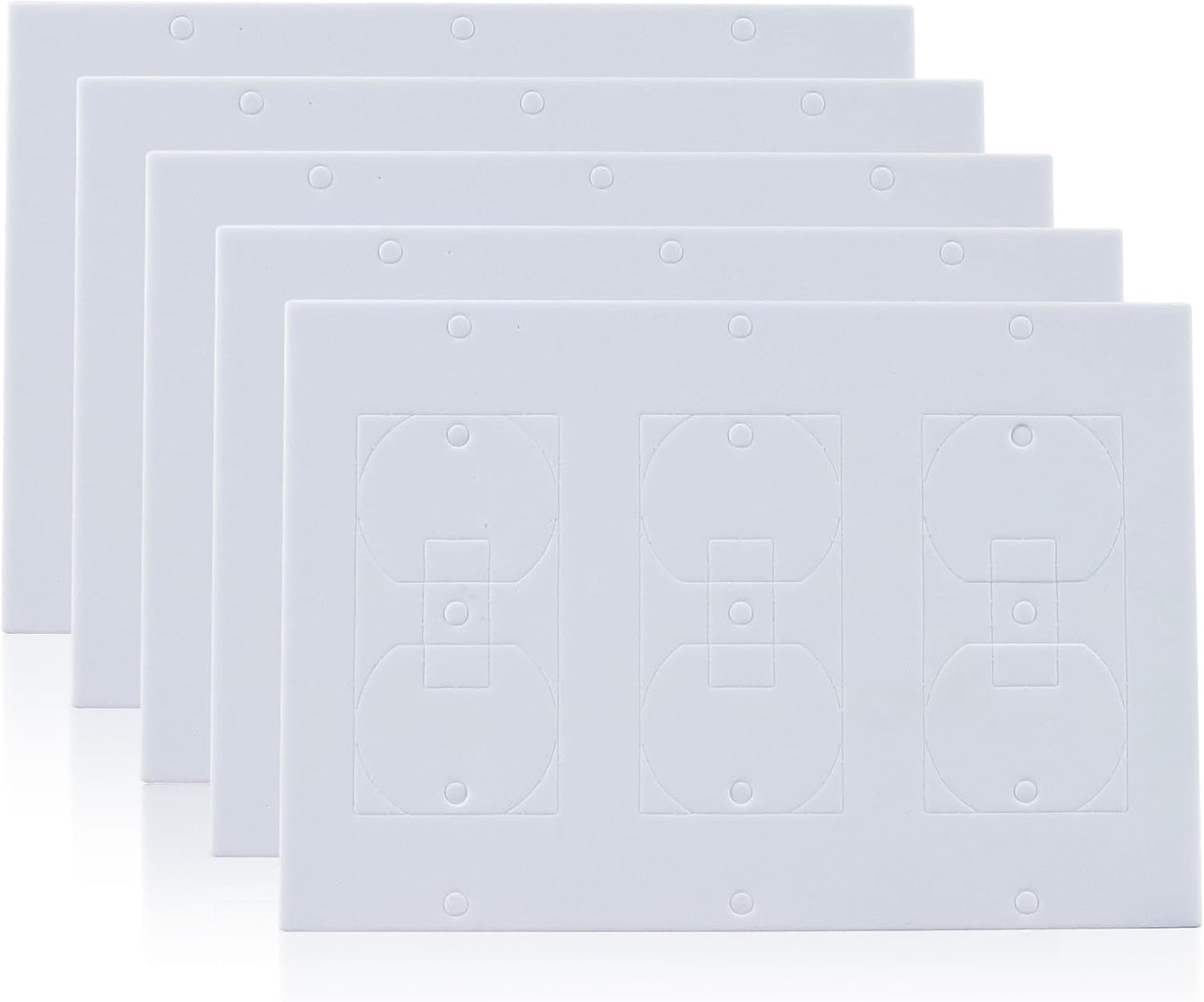 CARGEN Outlet Insulation Foam Pads Wall Draft Sealers 3mm EVA 30PCS Single | High-density flexible buffer requires no manual cutting; punch out unwanted sections for a custom fit