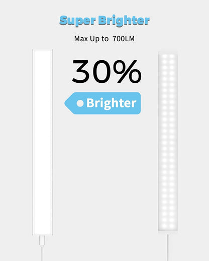 ASOKO Motion Sensor Dimmable Led Under Cabinet Light, 12" Cool White | ASOKO Motion Sensor Dimmable Led Under Cabinet Light, 12" Plug in Cool White 6000K Bar for Kitchen Counter Closet