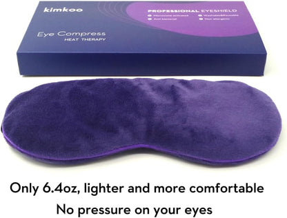 Moist Heat Eye Compress&Microwave Hot Eye Mask for Dry Eyes，Heated Eye Mask Natural and Healthy Therapies