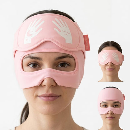 3-in-1 Migraine Relief Cap with Eye Holes