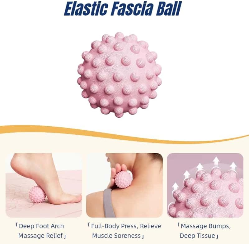 Foot Roller & Foot Massage Ball, Plantar Fasciitis Relief Set