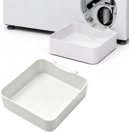 Universal Front-Load Washing Machine Drain Pan, Washing Machine Drain Tray, Leak-Proof Water Catch Drainage Tray, Easy Installation for Basements, Apartments, Mobile Homes (1Pc)