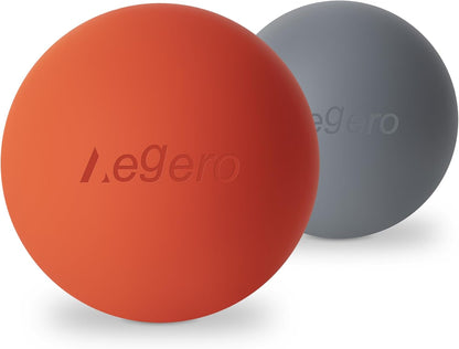 Massage Lacrosse Balls for Myofascial Release,Yoga Deep Tissue Massage,Trigger Point Therapy and Foot Plantar Fasciitis,Muscle Soreness Massager Ball (2Pack,Deep Blue and Purple) | Get Rid Of Muscle Pain,Massage Anywhere