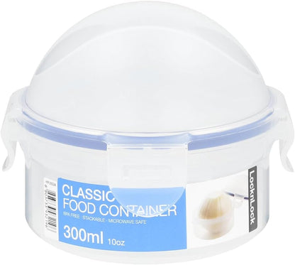 LocknLock Easy Essentials Food Storage lids/Airtight containers, BPA Free, Onion-10 oz, Clear
