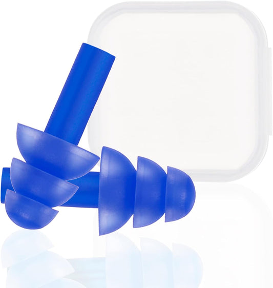 Bememo 6 Pairs Kids Ear Plugs Swimming Noise Cancelling Reusable Earplugs