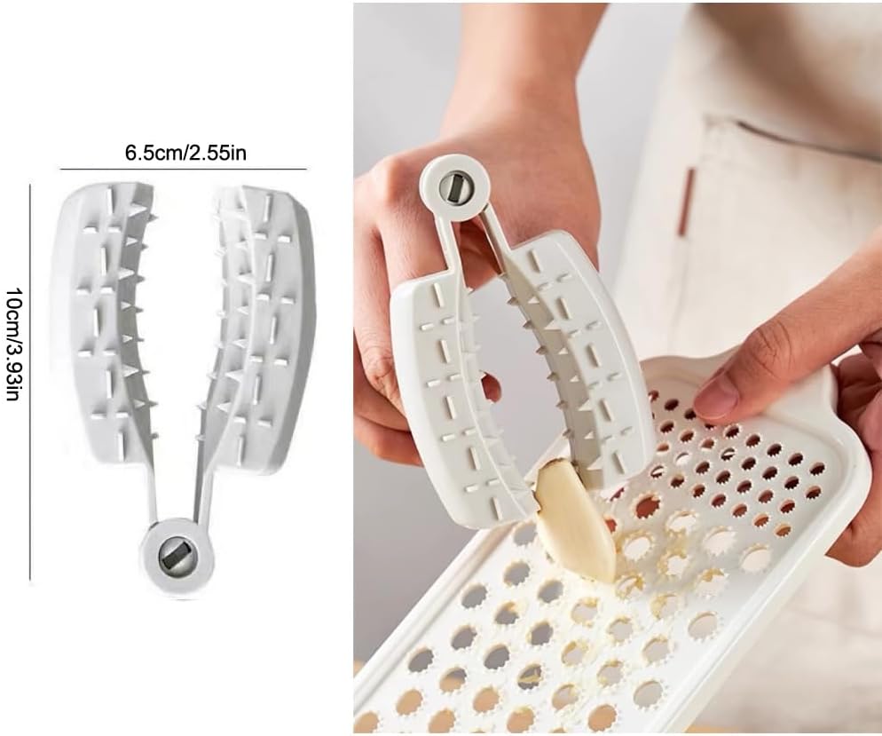 2 Pack Finger Guards Knuckle Protector Non-Slip Clips Handle Grip Safety Hand Guard for Mandoline Slicers Cheese Grater Handheld Chopping Grating Cutting Slicing Fruits Vegetables Veggies