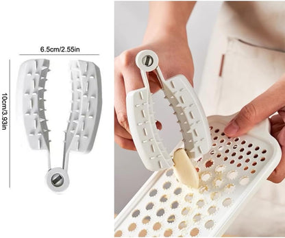 2 Pack Finger Guards Knuckle Protector Non-Slip Clips Handle Grip Safety Hand Guard for Mandoline Slicers Cheese Grater Handheld Chopping Grating Cutting Slicing Fruits Vegetables Veggies