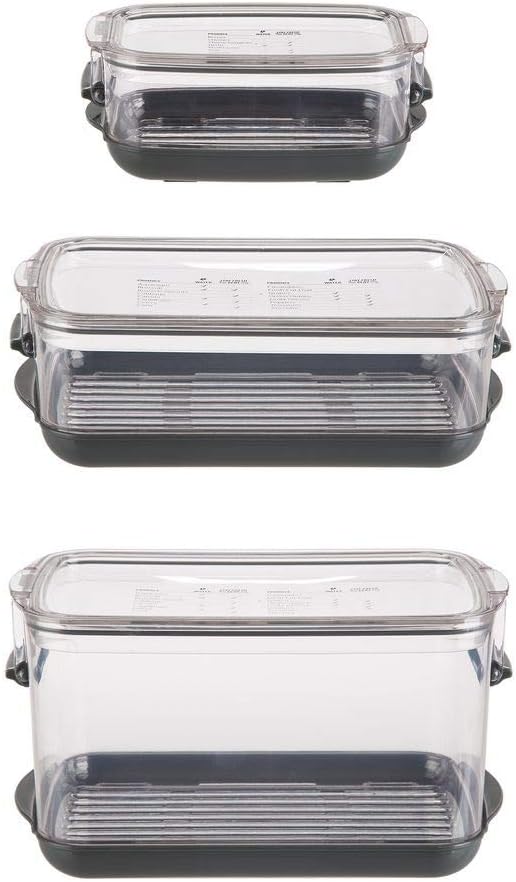 ProKeeper Produce Storage Container with Stay-Fresh Vent System – 5.7 Quarts, Airtight for Fruits & Vegetables | Stay-Fresh Vent System Keeps Fruits & Vegetables Fresh Up To 2x Longer, BPA-Free and Dishwasher Safe