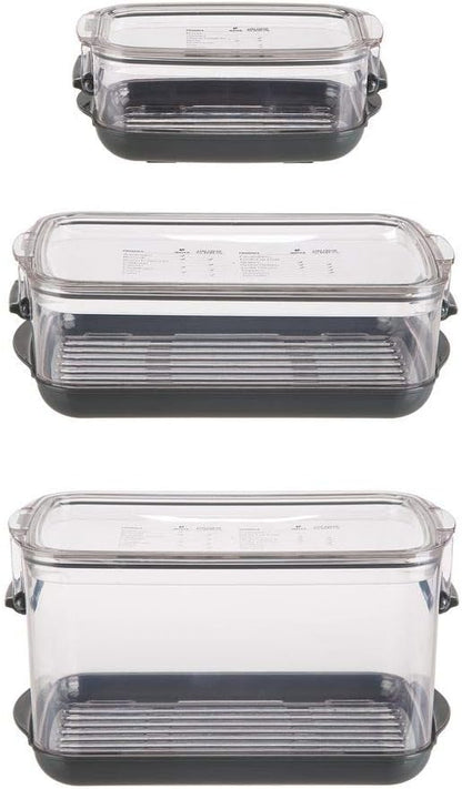 ProKeeper Produce Storage Container with Stay-Fresh Vent System – 5.7 Quarts, Airtight for Fruits & Vegetables | Stay-Fresh Vent System Keeps Fruits & Vegetables Fresh Up To 2x Longer, BPA-Free and Dishwasher Safe