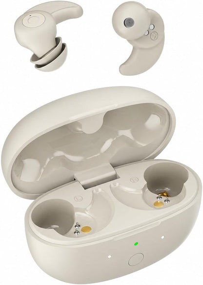 OHAYO Sleep Earbuds Bluetooth 6.0 Noise Cancelling Headphones for Side Sleepers No Touch Control Tiny Sleeping Ear Buds