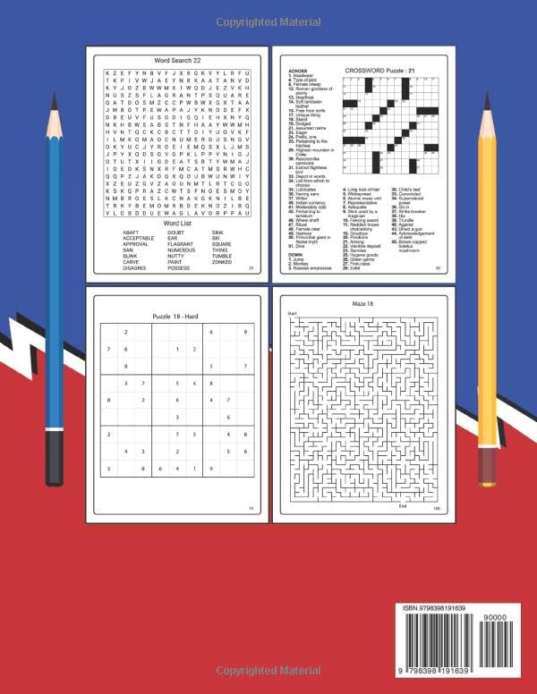 Boredom Buster: Adult Activity Book