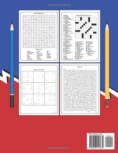 Boredom Buster: Adult Activity Book