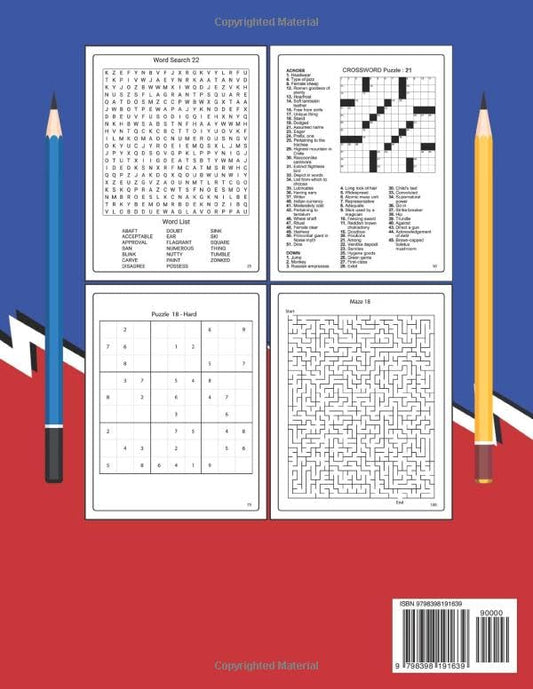 Boredom Buster: Adult Activity Book