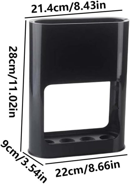 Umbrella Stand Entryway Umbrella Holder Umbrella with Removable Drip Tray Black, Umbrella Organizer