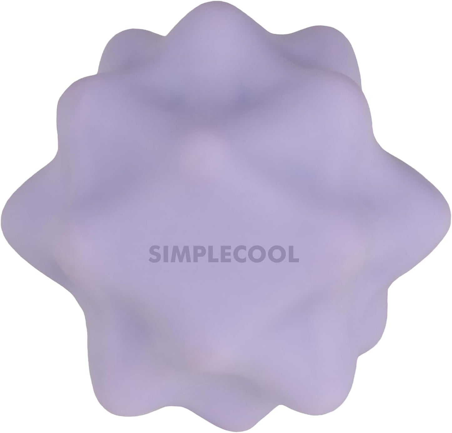 Small Spiky Massage Ball Trigger Point Massage Tool 2.2"×2.1" Blue | Solid Bumpy Massager for Deep Tissue Myofascial Release Hand Foot Plantar Fasciitis Pain Relief Knots Acupoint Yoga Fitness