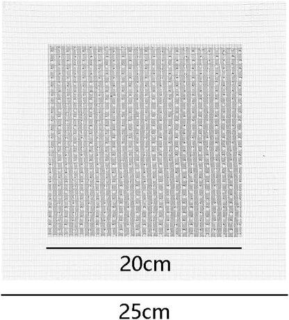 6pcs Drywall Repair Kit, 4" x 4" | Self-Adhesive Wall Patch, Fiberglass Mesh & Aluminum Metal, For Large Holes, Sheetrock Ceiling & Plaster
